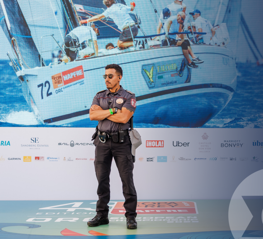 Vigilancia seguridad Copa del rey de vela 2025